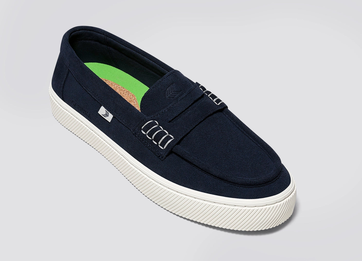 CAJU Loafer Navy Suede
