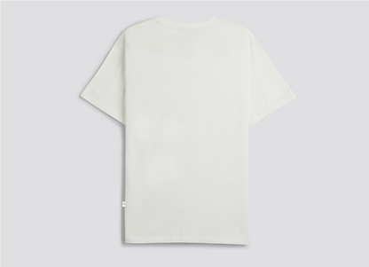 T-Shirt Off-White with Small Black Logo